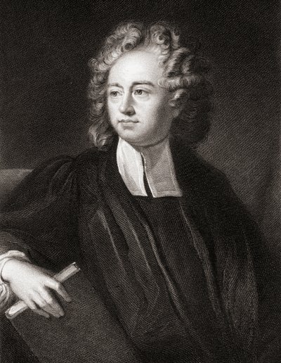 Richard Bentley (1662-1742) uit Gallery of Paintings, gepubliceerd in 1833 door English School