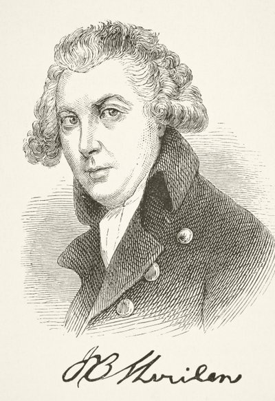 Richard Brinsley Sheridan, uit 