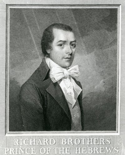 Richard Brothers (1757-1824) (gravure) door English School