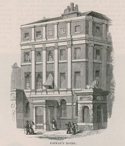 Richard Cosways huis, Stratford Place, Oxford Street, Londen door English School