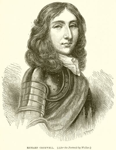 Richard Cromwell door English School
