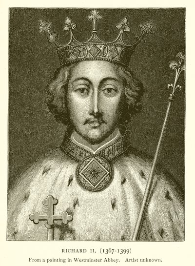 Richard II (1367-1399) door English School