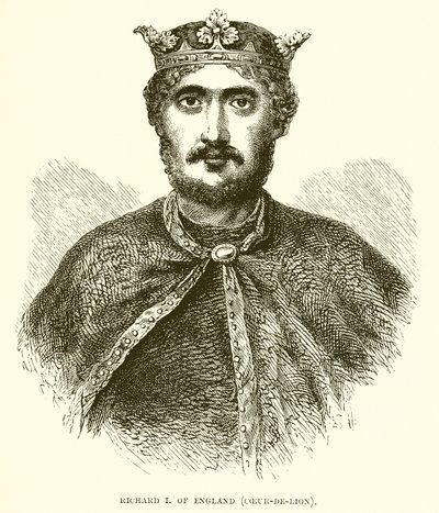 Richard I van Engeland door English School