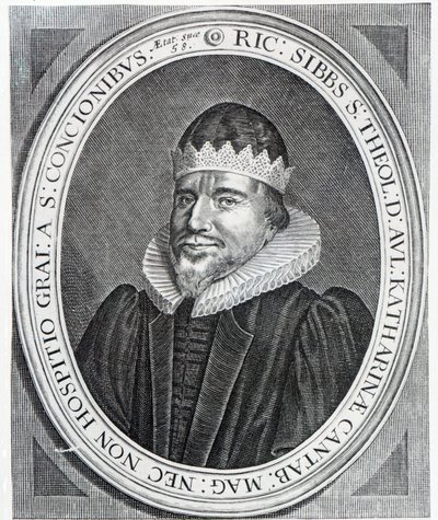 Richard Sibbes (gravure) door English School