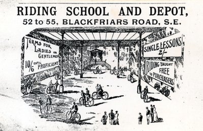 Rijschool en Depot, Blackfriars Road door English School