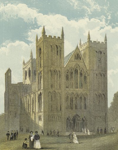 Ripon Cathedral, noordwestelijk uitzicht door English School