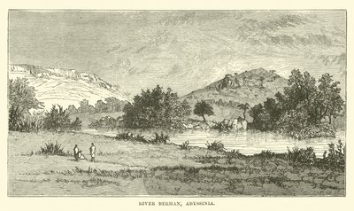 Rivier Berhan, Abessinië door English School