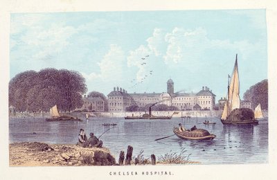 Rivier de Theems: Chelsea Hospital door English School