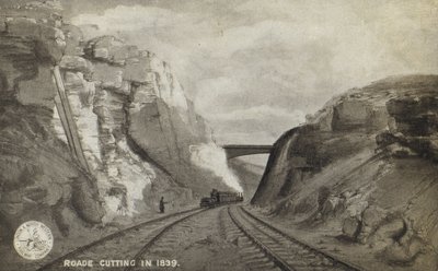 Roade Cutting in 1839 door English School