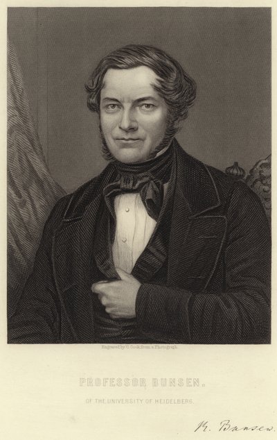 Robert Bunsen door English School