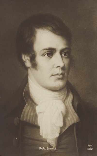 Robert Burns (1759-1796), Schotse dichter en lyricus door English School