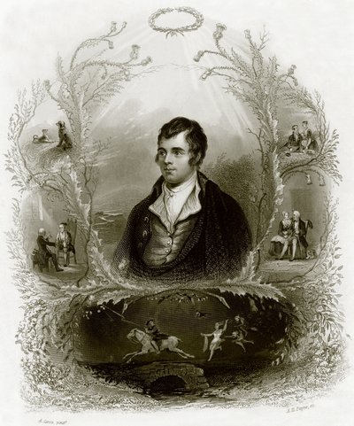 Robert Burns door English School
