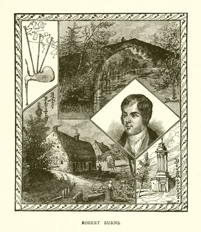 Robert Burns door English School