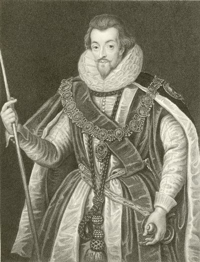 Robert Cecil, Graaf van Salisbury door English School