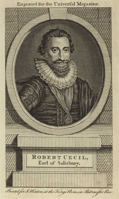 Robert Cecil, Graaf van Salisbury door English School