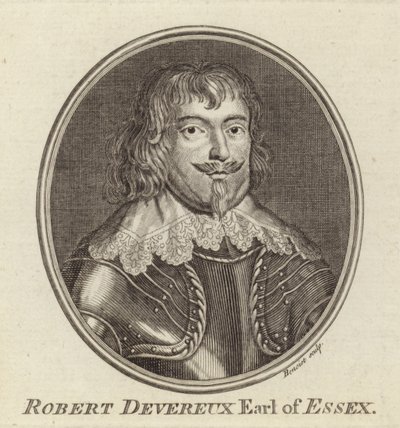 Robert Devereux door English School