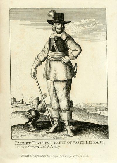 Robert Devereux, Graaf van Essex door English School