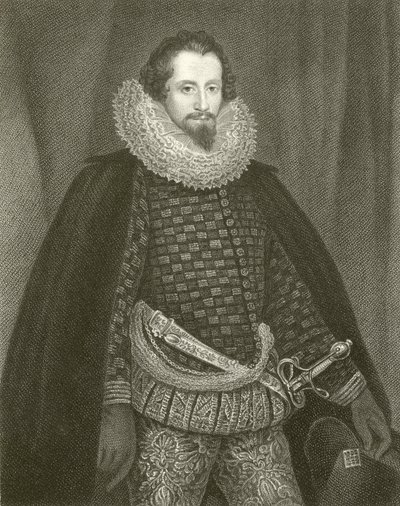 Robert Devereux, Graaf van Essex door English School