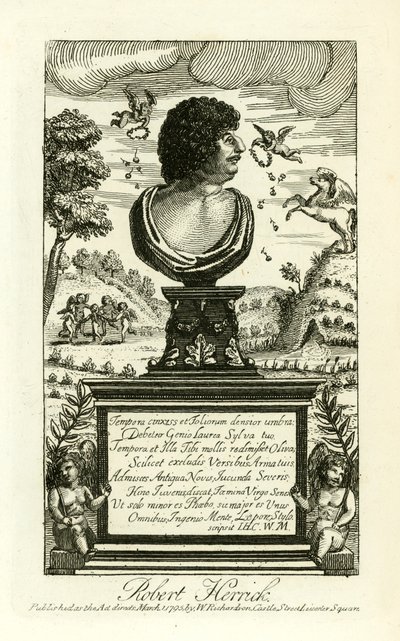 Robert Herrick door English School