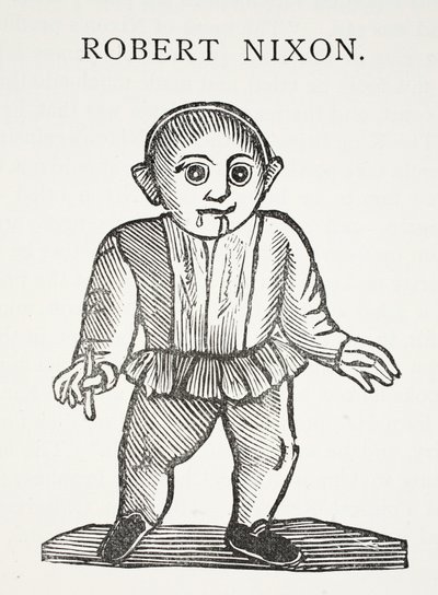 Robert Nixon, illustratie uit Chap-books van de Achttiende Eeuw door John Ashton, uitgegeven 1882 door English School