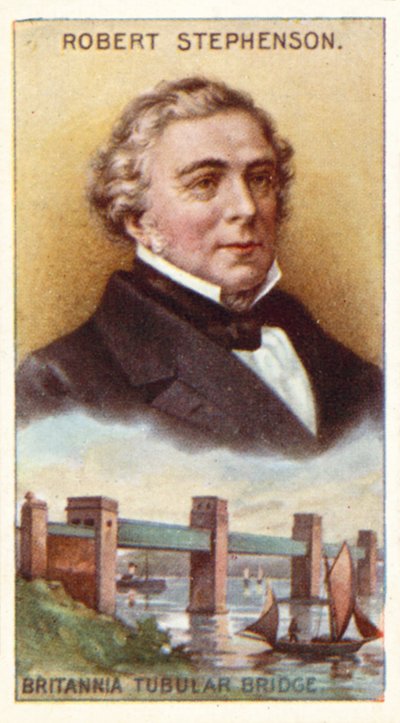 Robert Stephenson, Britannia-buisbrug door English School