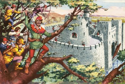 Robin Hood en zijn vrolijke mannen door English School