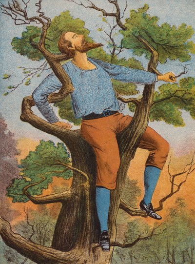 Robinson Crusoe door English School