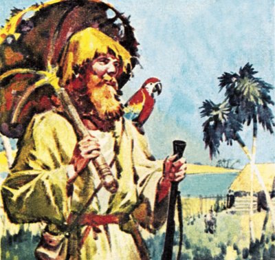 Robinson Crusoe door English School