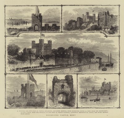 Rochester Castle, Kent door English School