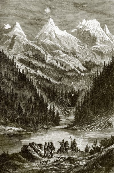 Rocky Mountains door English School