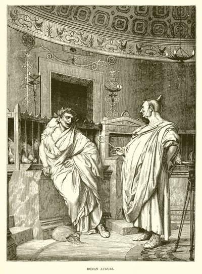 Romeinse auguren door English School