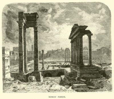 Romeins Forum door English School