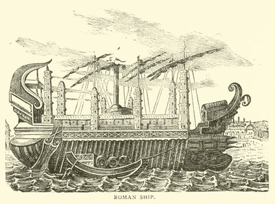 Romeins schip door English School