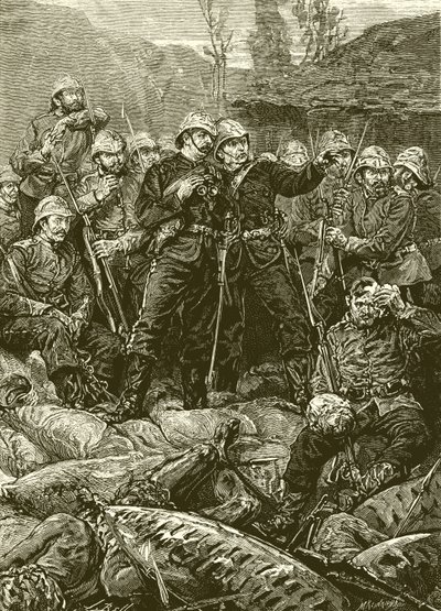 Rorkes Drift: De ochtend na de aanval door English School