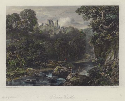 Roslin Castle, Schotland door English School