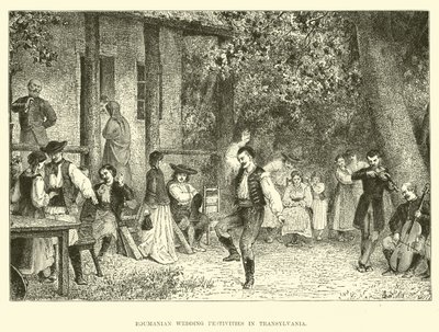 Roemeense bruiloftsfeesten in Transsylvanië door English School