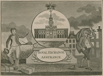 Royal Exchange Assurance, Londen door English School