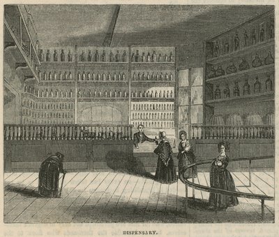 Royal Free Hospital, Londen: Apotheek door English School