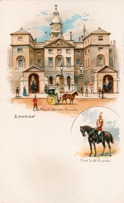 Royal Horse Guards, First Life Guards door English School