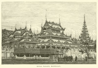 Koninklijk Paleis, Mandalay door English School