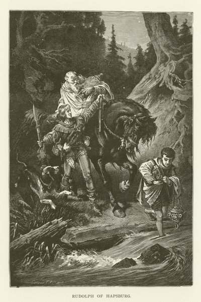 Rudolf van Habsburg door English School