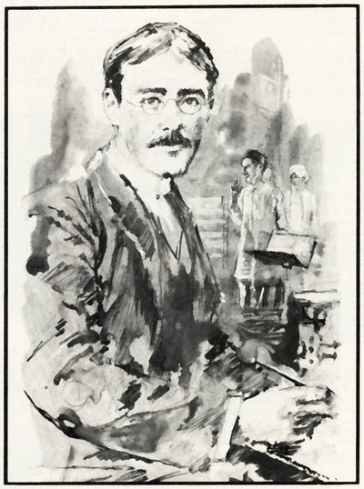 Rudyard Kipling door English School