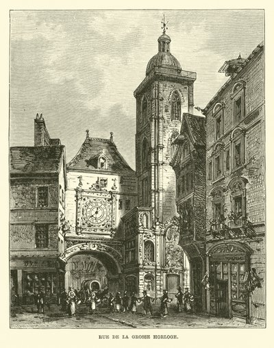 Rue de la Grosse Horloge door English School