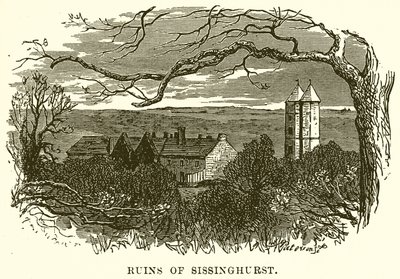 Ruïnes van Sissinghurst door English School