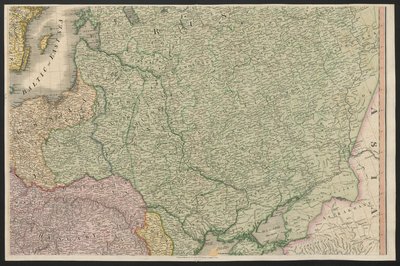 Rusland, uit Europa, beschrijvend alle veranderingen van grondgebied, samen met hun afwijkingen in de grenslijnen van de verschillende rijken en staten, overeengekomen en bevestigd door het definitieve verdrag van Parijs, 20 november 1815, gepubliceerd 181 door English School