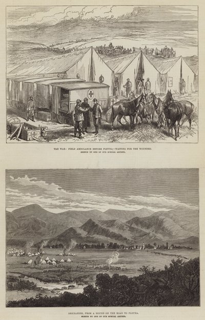 Russisch-Turkse oorlog door English School