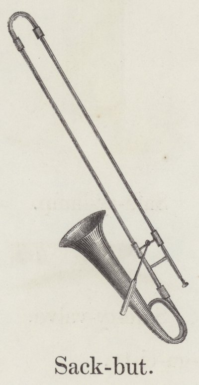 Sackbut door English School
