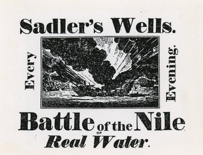 Sadlers Well. Slag bij de Nijl op echt water. Elke avond door English School
