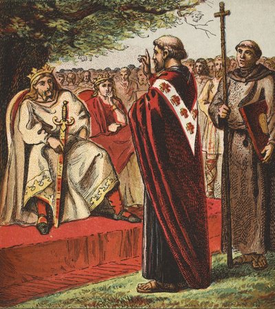 Sint-Augustinus en de Saksen door English School