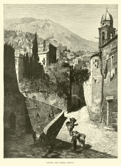 Salita San Paolo, Genua door English School